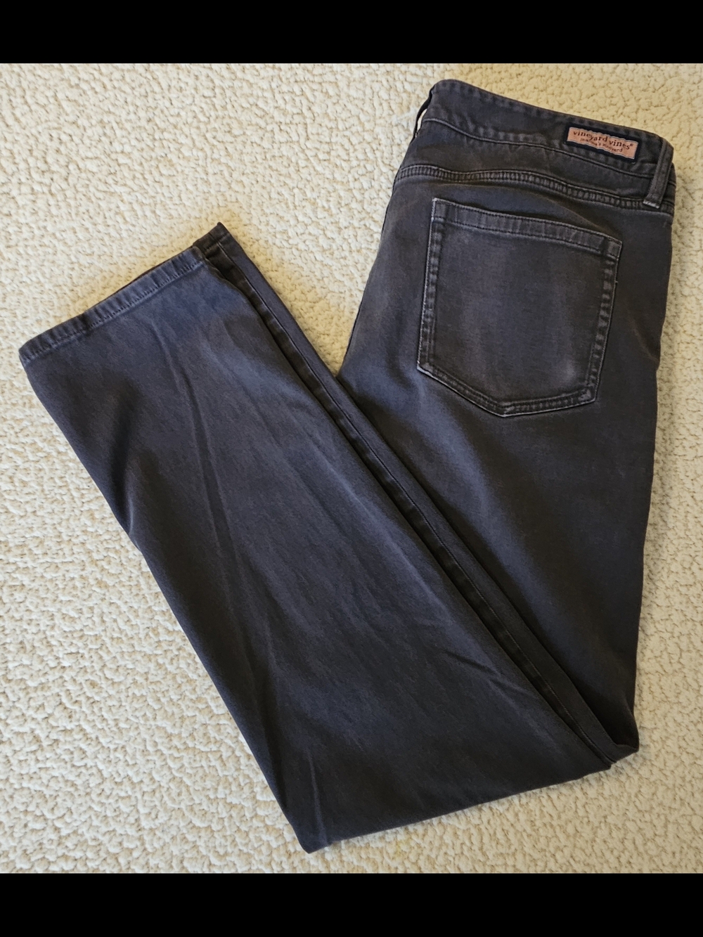 Vineyard Vines Faded Black Jeans